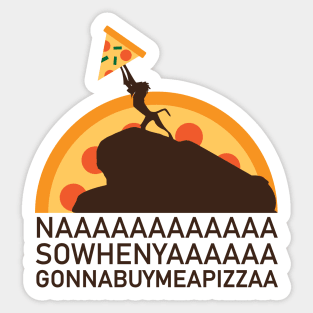 Buy Me A Pizza Sticker